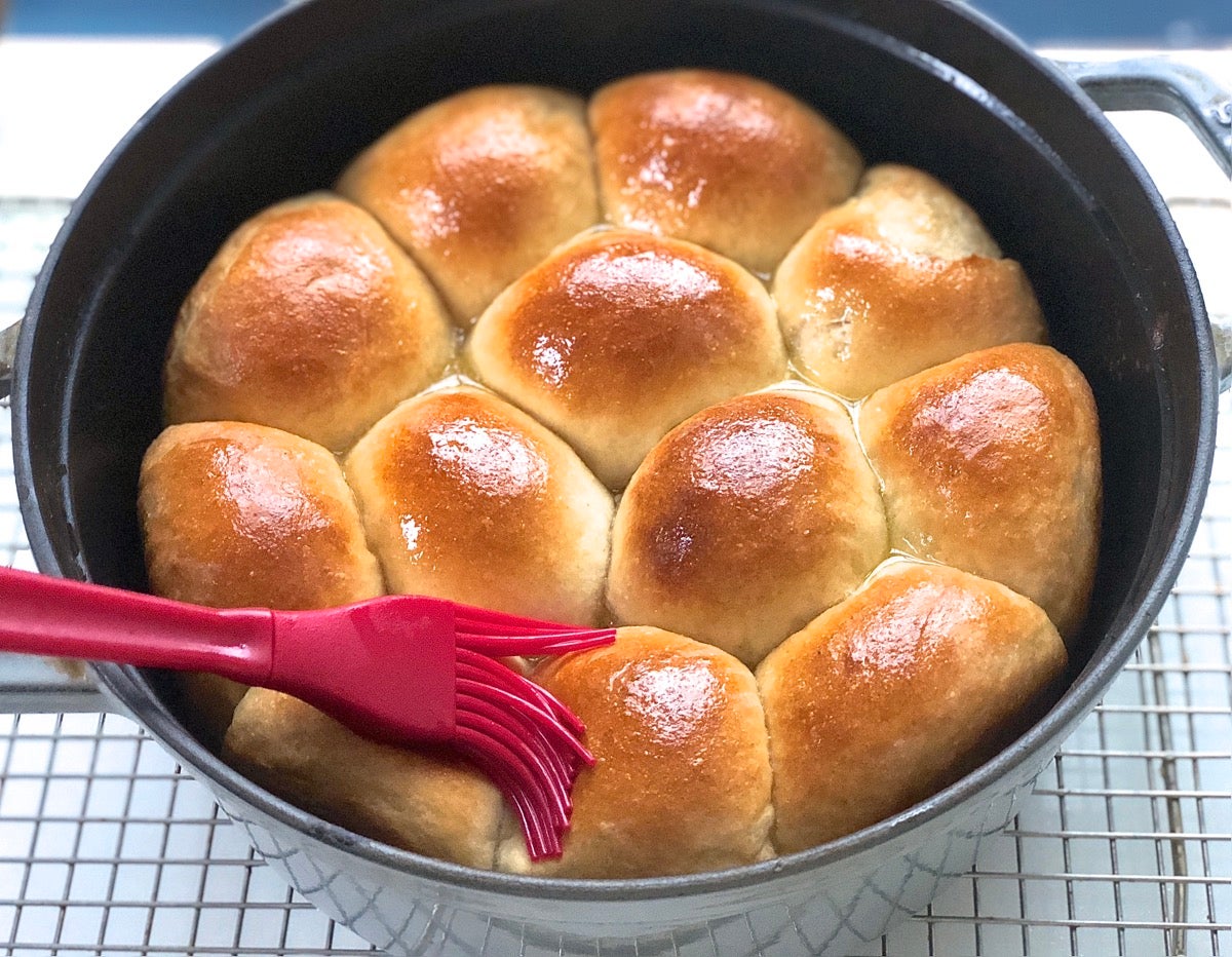 Whole wheat and gluten-free bread made with tangzhong @kingarthurflour