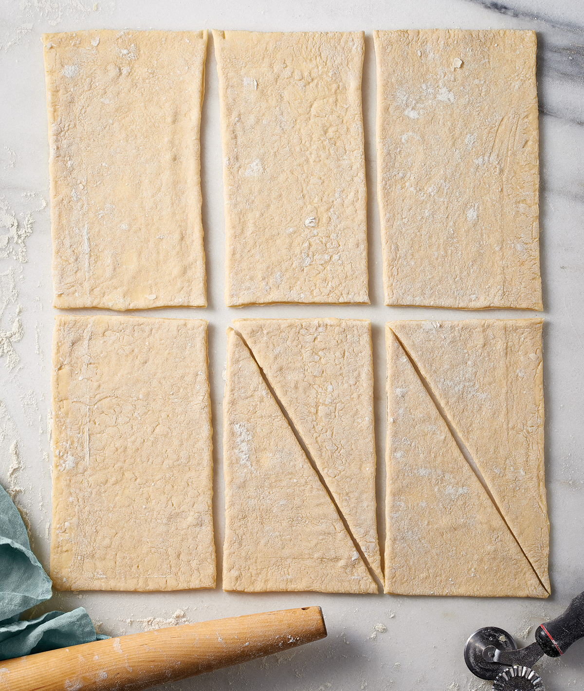 how to make croissants via @kingarthurflour