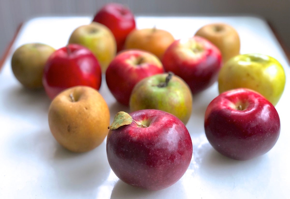 Special apple pie via @kingarthurflour