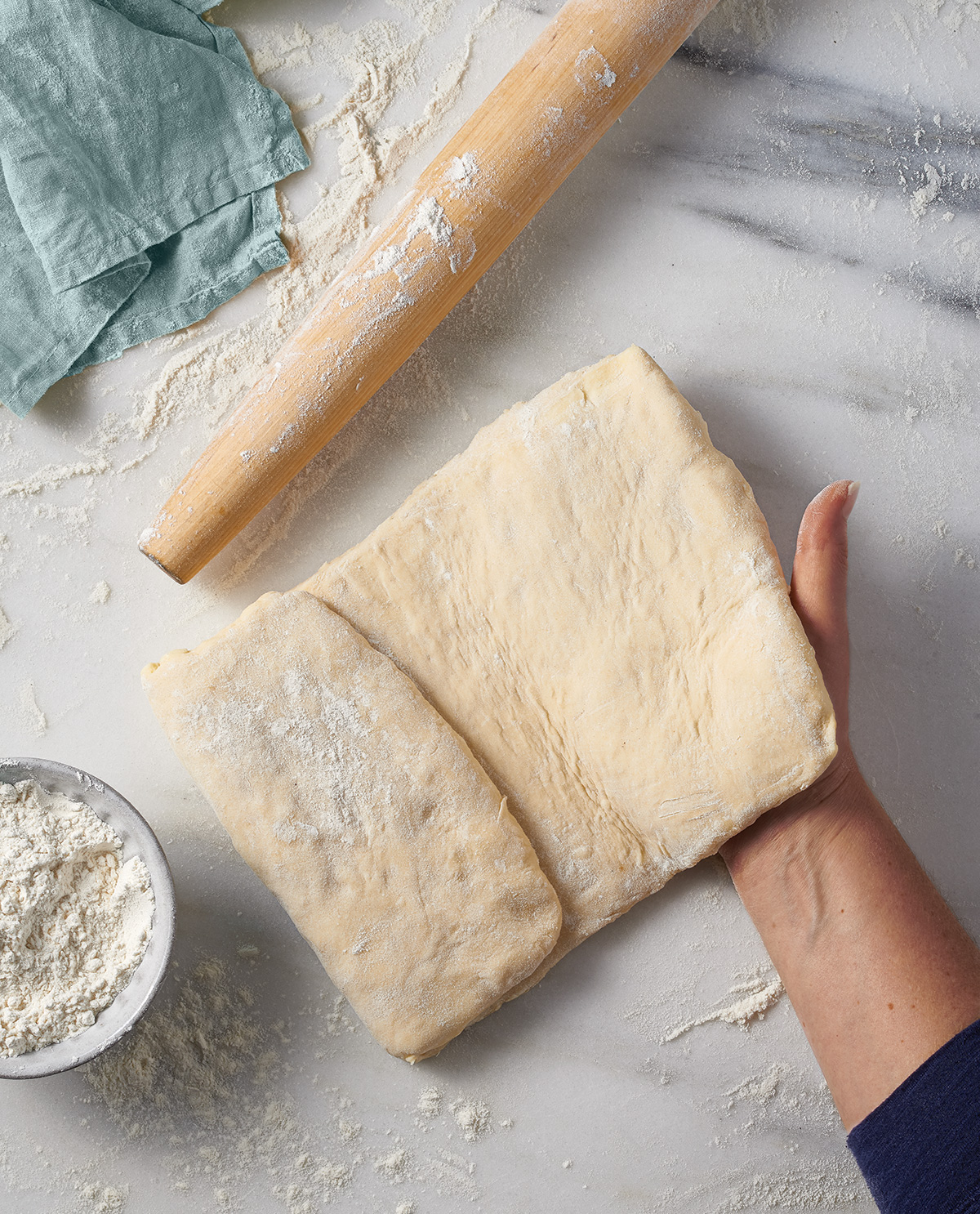How to make croissants via @kingarthurflour