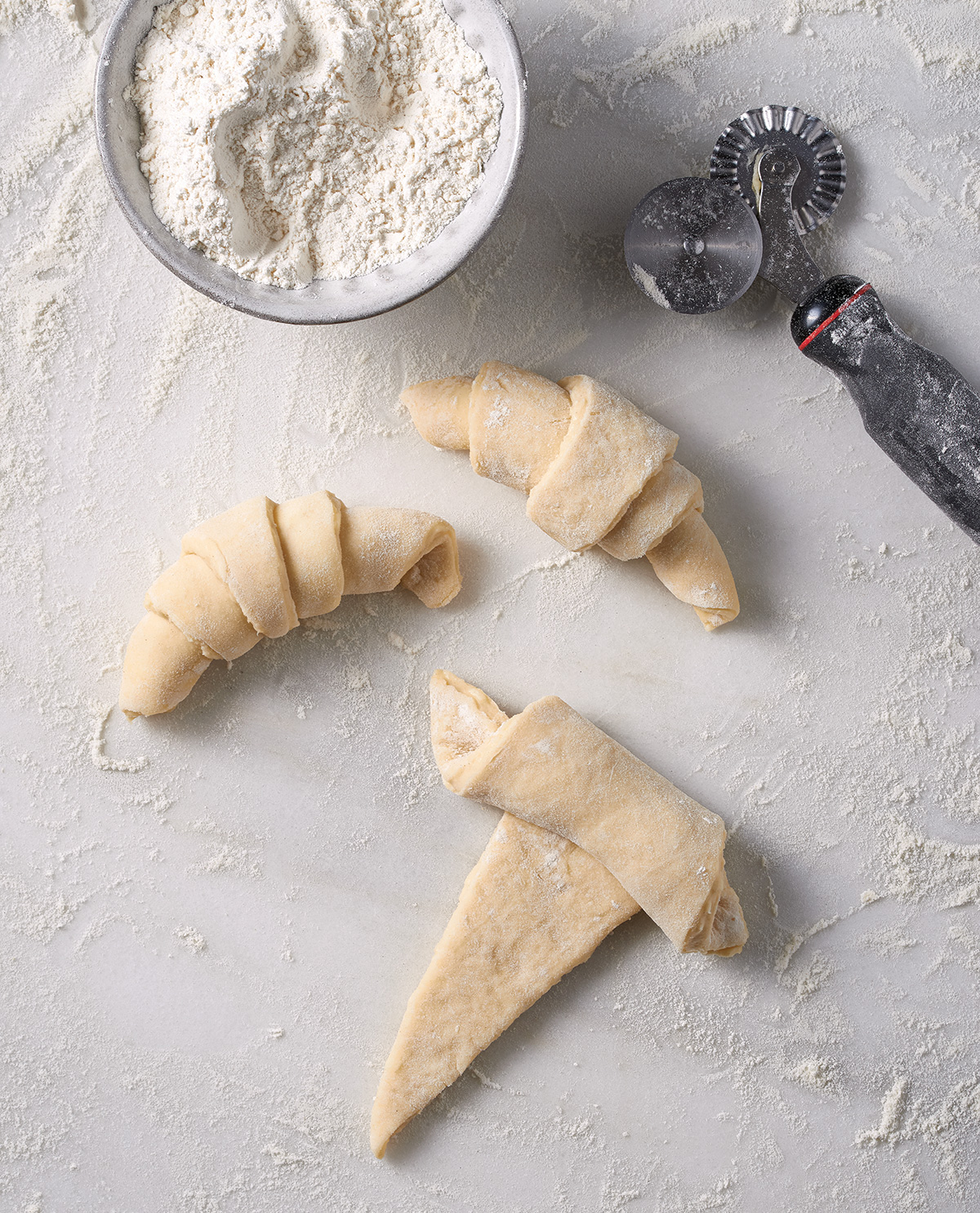 how to make croissants via @kingarthurflour