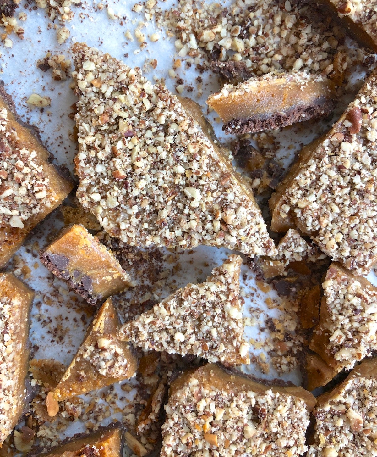 Tips for making English toffee via @kingarthurflour