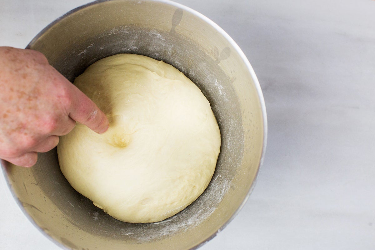 how to shape a coffeecake wreath via @kingarthurflour