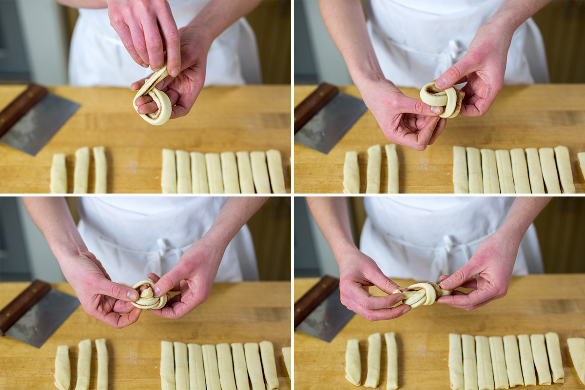 Making cinnamon rolls at home via @kingarthurflour