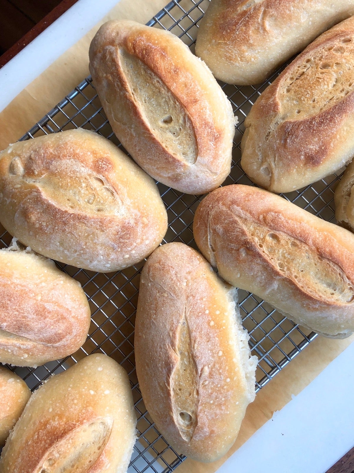 Tangzhong in sourdough via @kingarthurflour