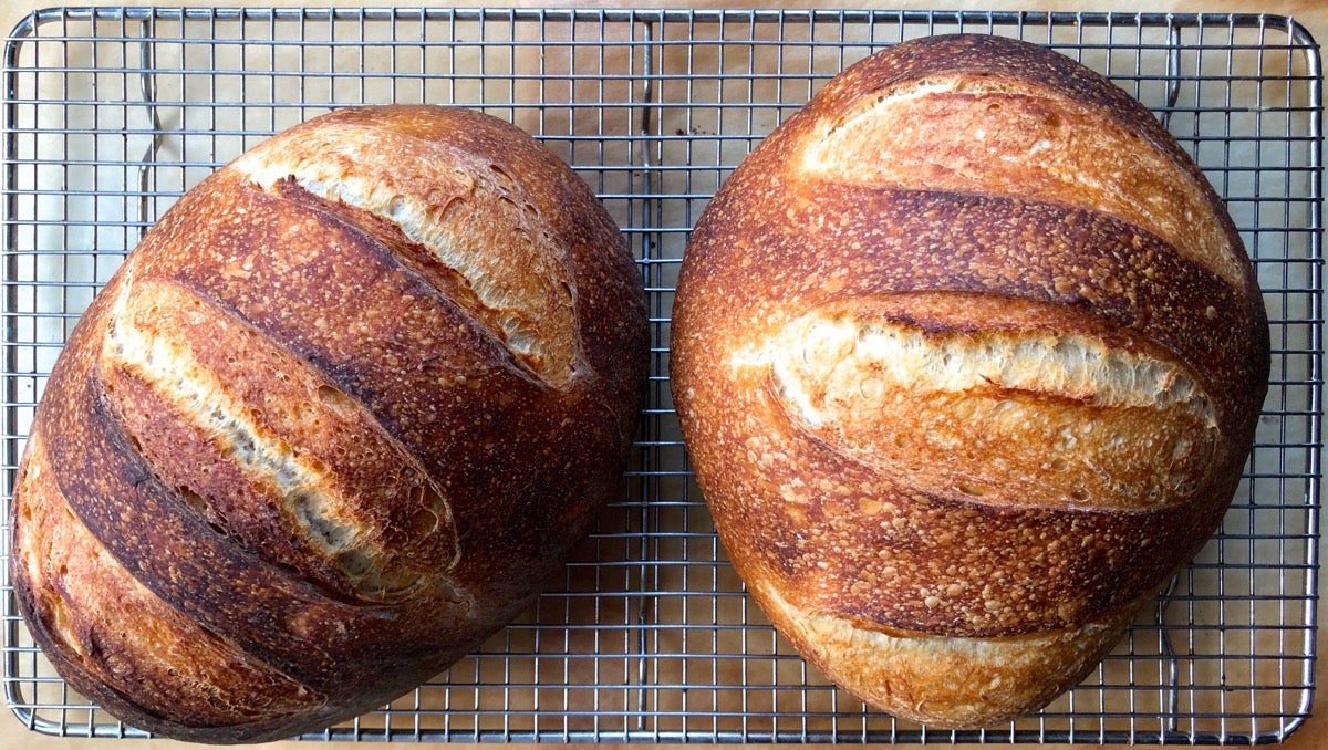 Tangzhong in sourdough via @kingarthurflour