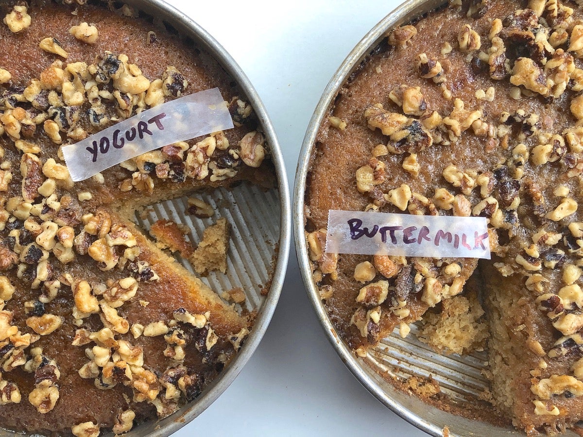 What to substitute for buttermilk via @kingarthurflour