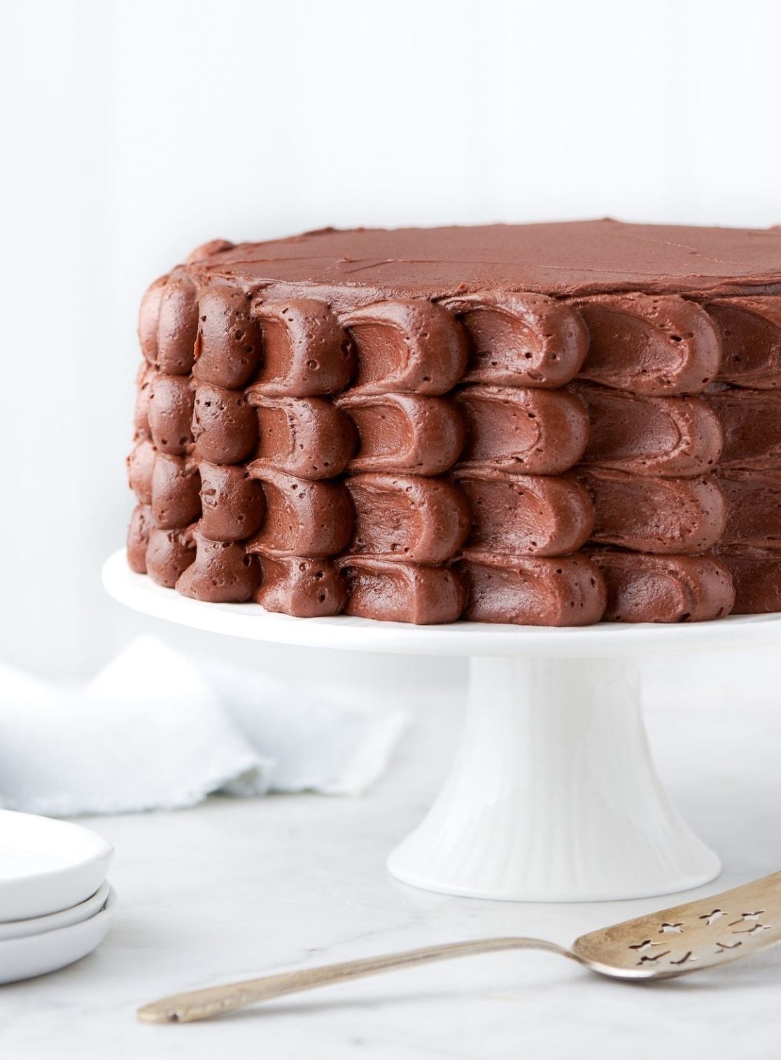 Chocolate Frosting via @kingarthurflour