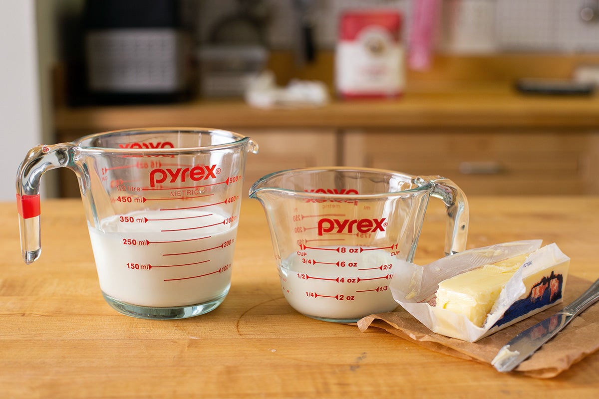 Cream scones vs. butter scones via @kingarthurflour