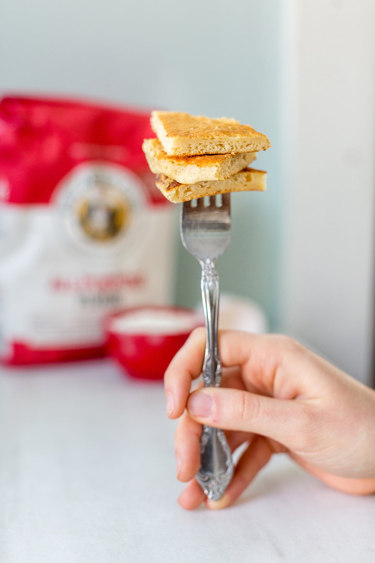 How to make diner pancakes via @kingarthurflour