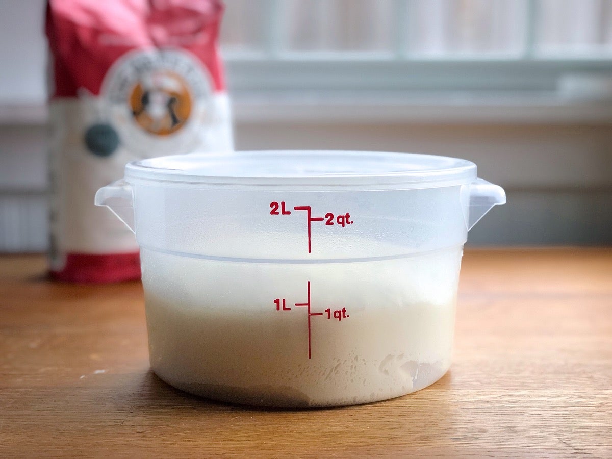 Where to put dough to rise via @kingarthurflour