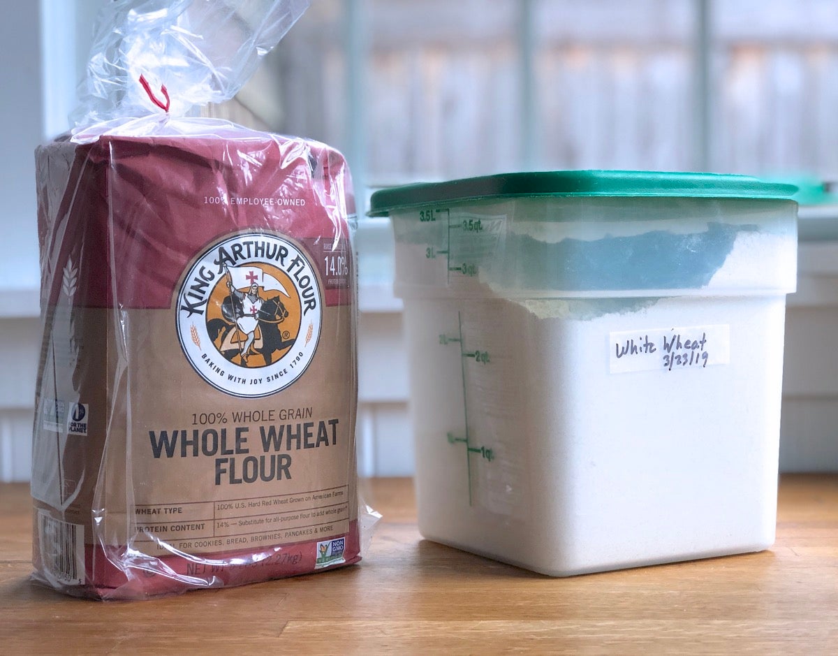 Best way to store whole grains via @kingarthurflour