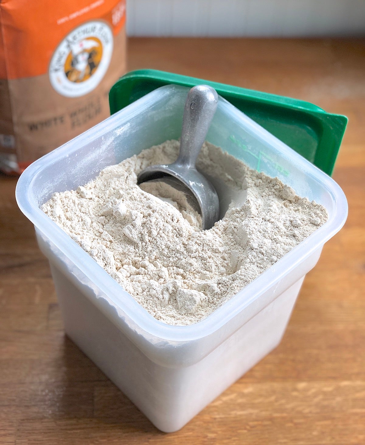 Best way to store whole grains via @kingarthurflour