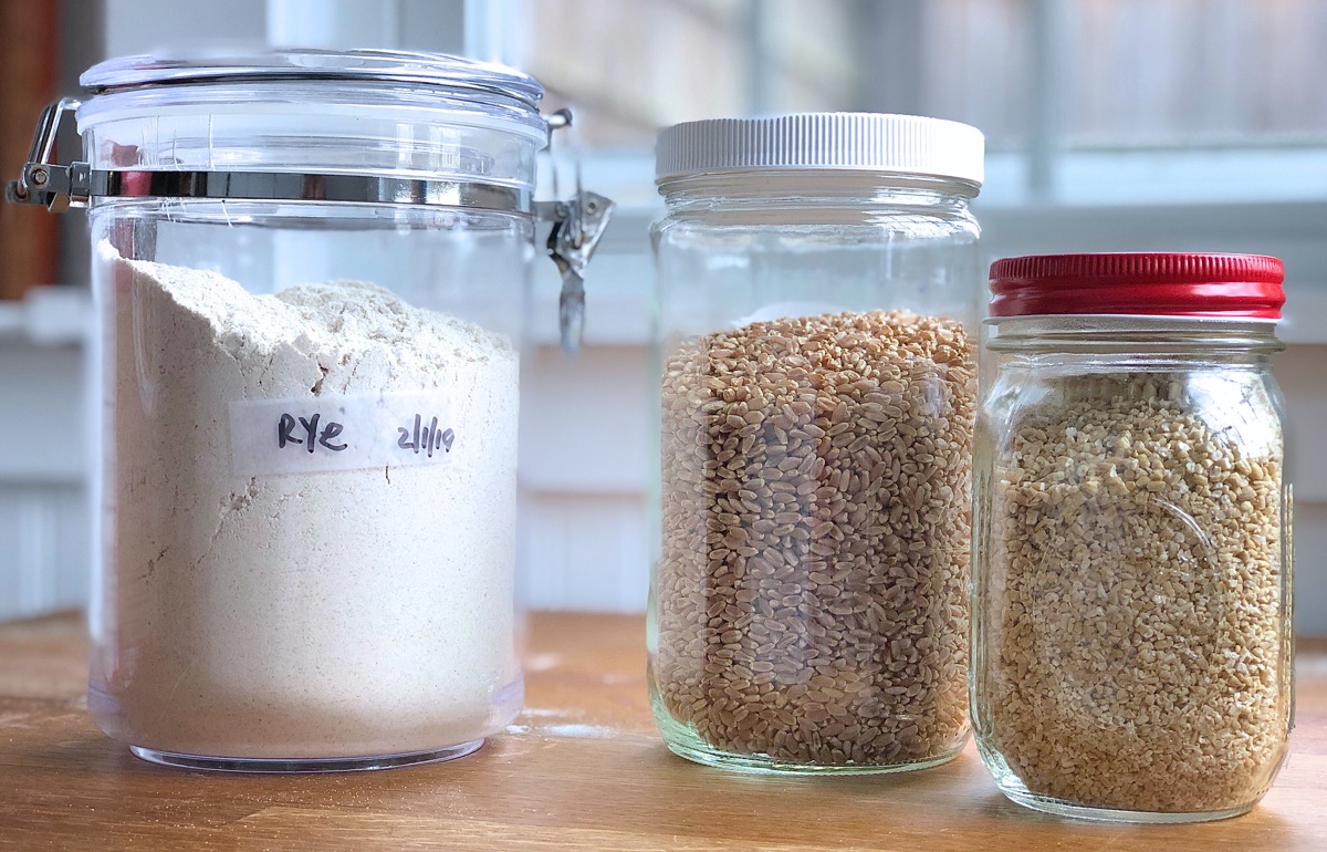 Best way to store whole grains via @kingarthurflour