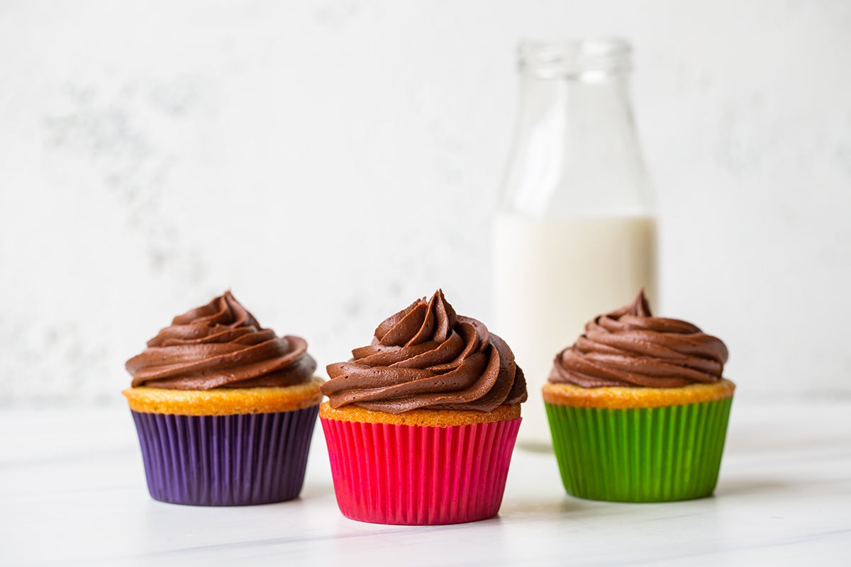 How to convert cake to cupcakes via @kingarthurflour