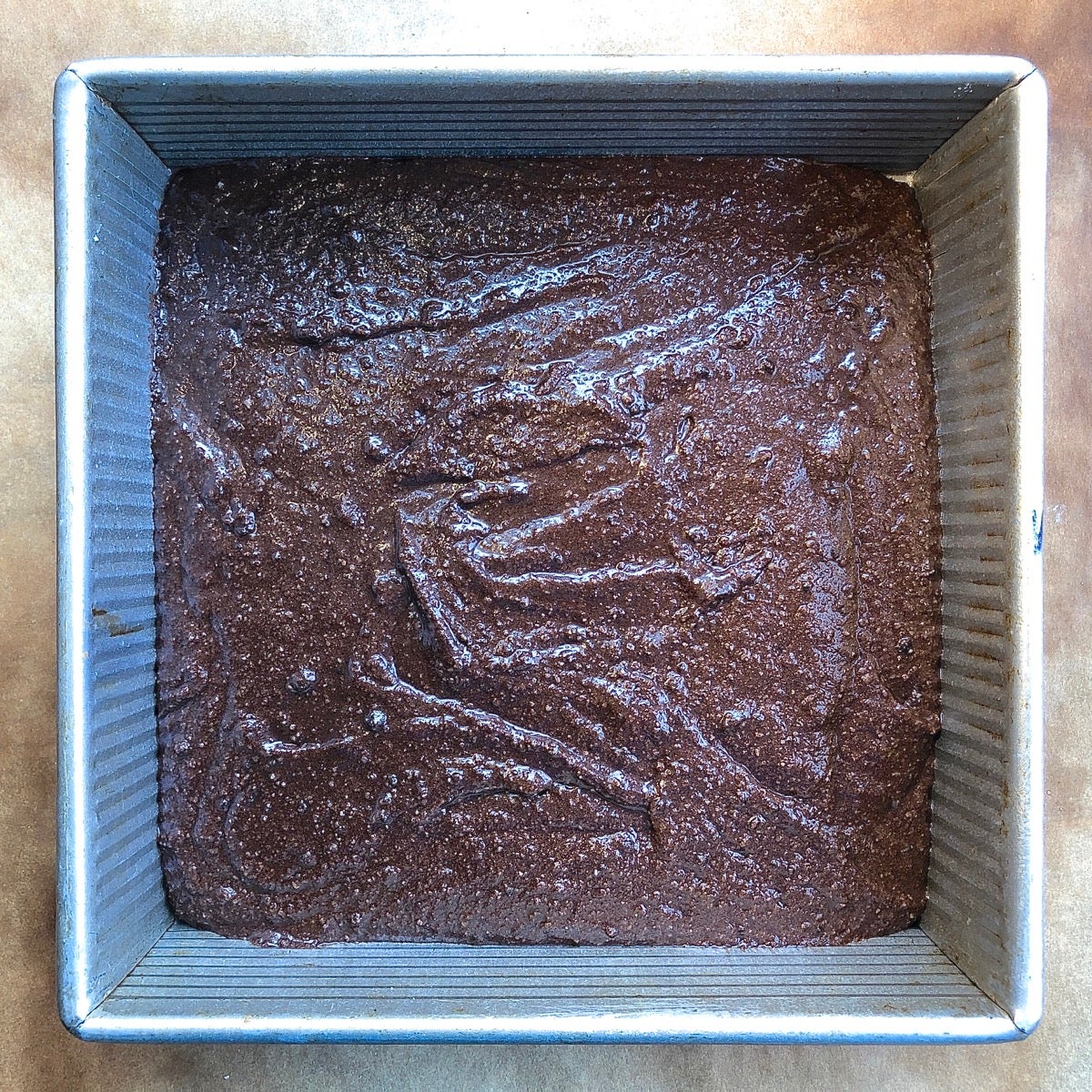 Almond Flour Brownies via @kingarthurflour