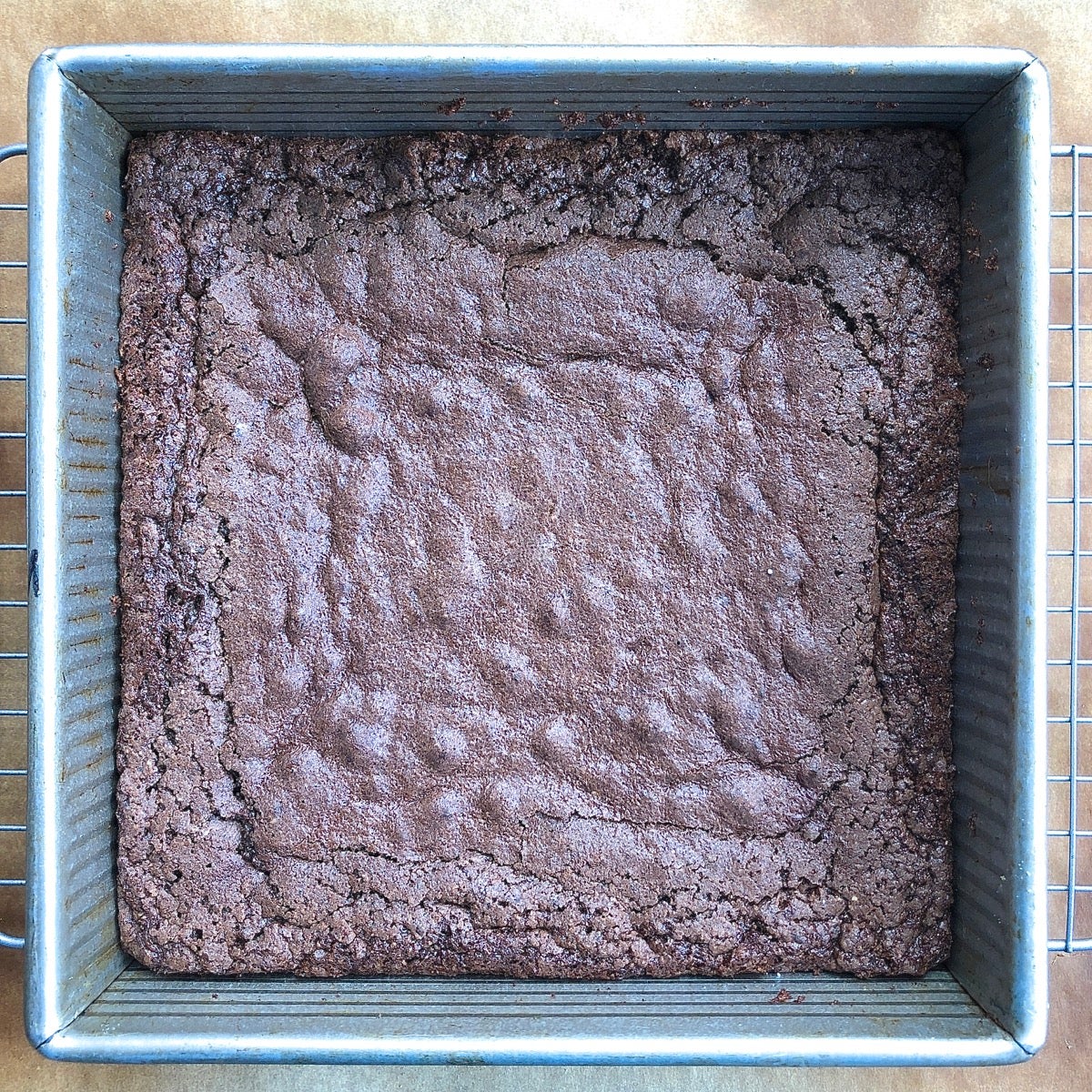 Almond Flour Brownies via @kingarthurflour