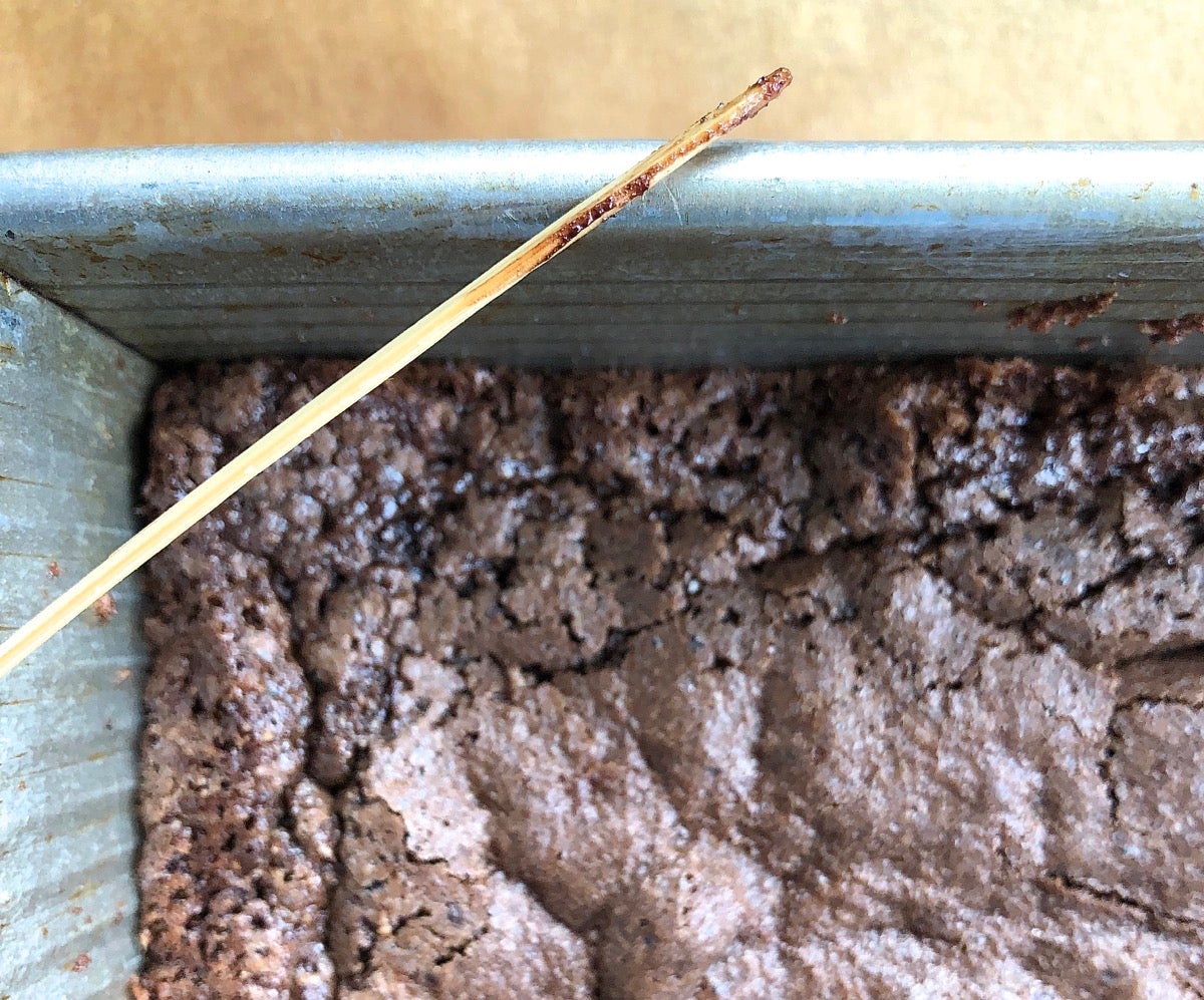 Almond Flour Brownies via @kingarthurflour