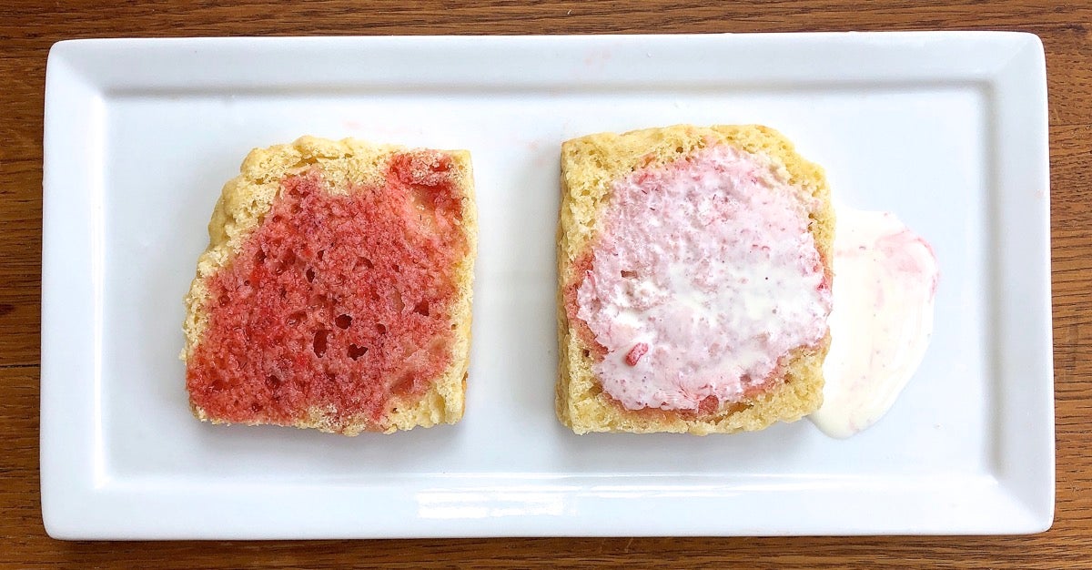 How to build great strawberry shortcake via @kingarthurflour