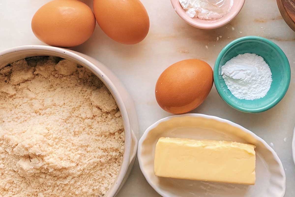 Ingredient for almond flour cake
