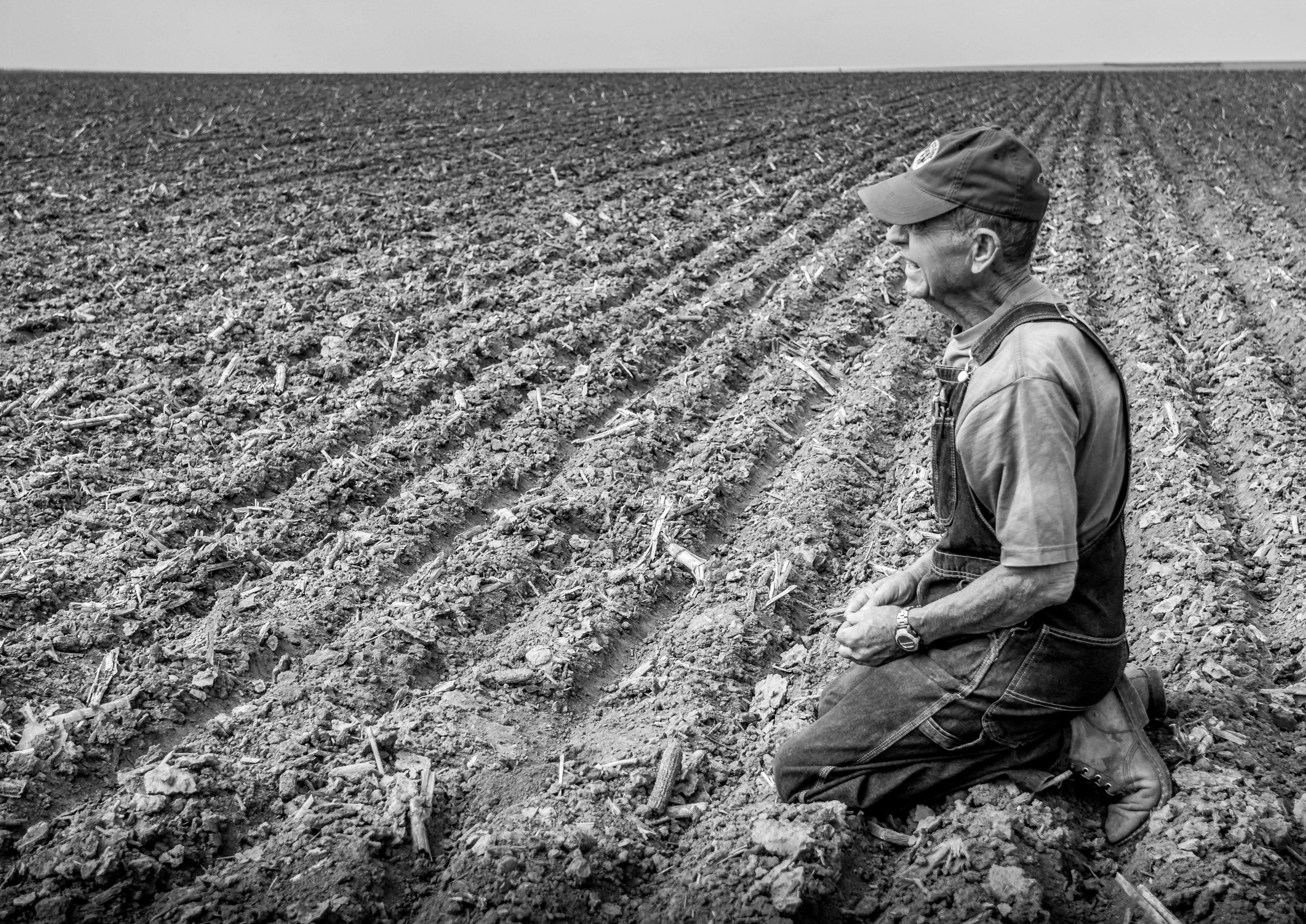 Bill Mai in his field