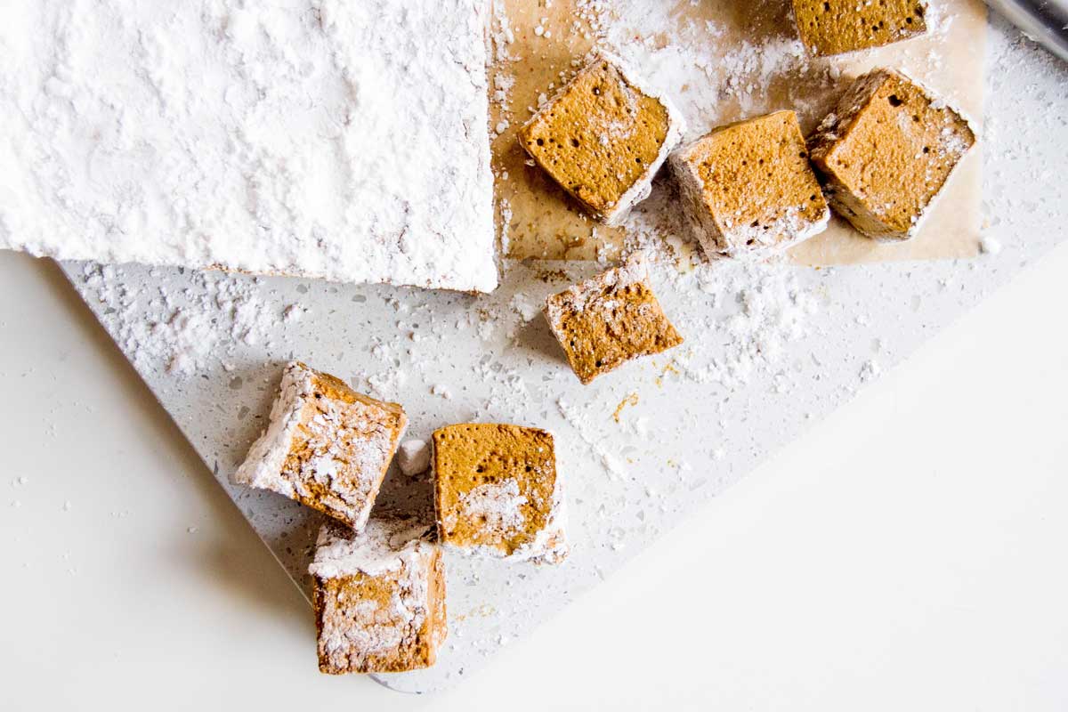 Gingerbread marshmallows