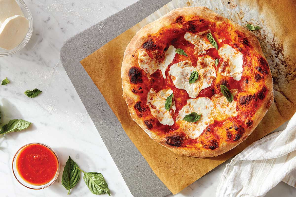 Baked Neapolitan-Style Pizza