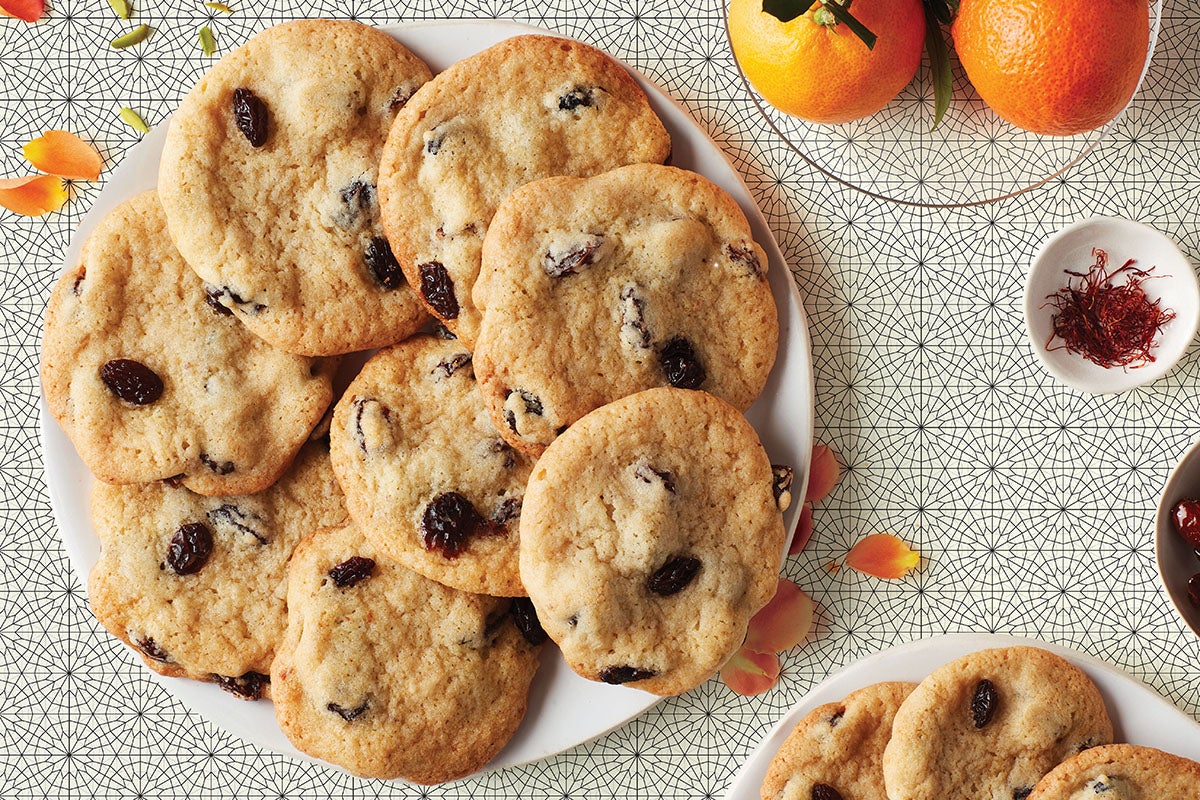 Persian raisin cookies