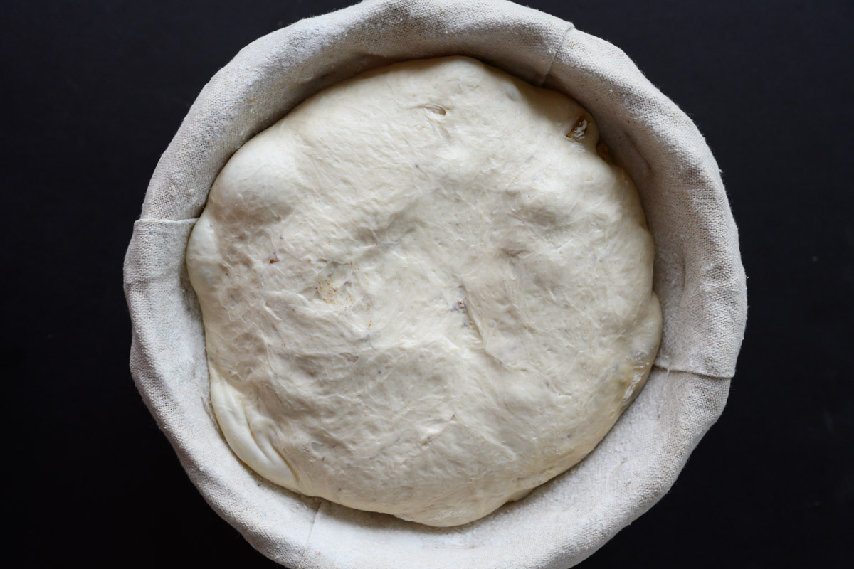 Fully proofed dough