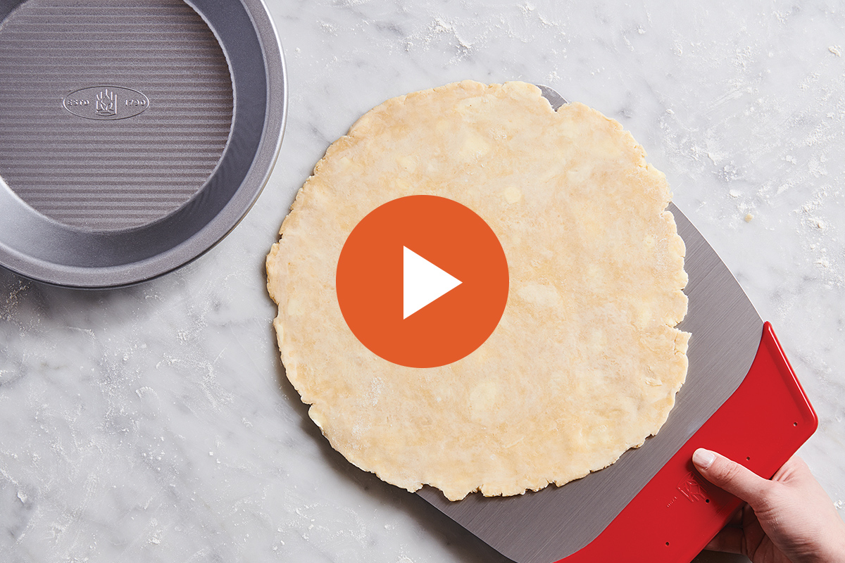 How to move pie crust