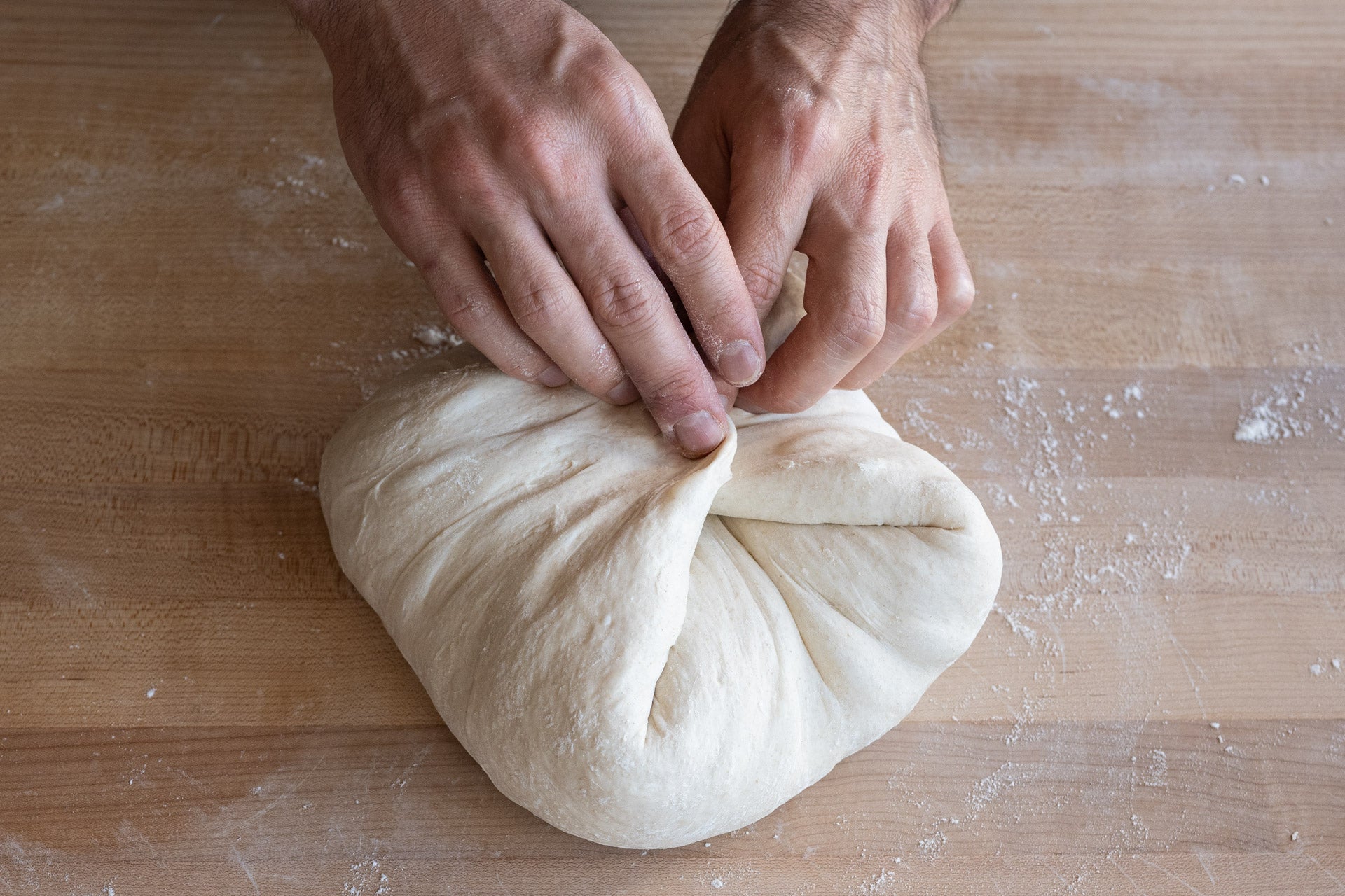 Shaping dough