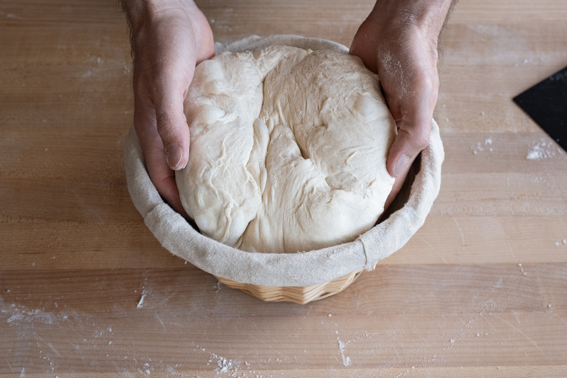 Shaped dough