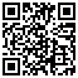 QR Code that directs a user to the App Store or Google Play Store
