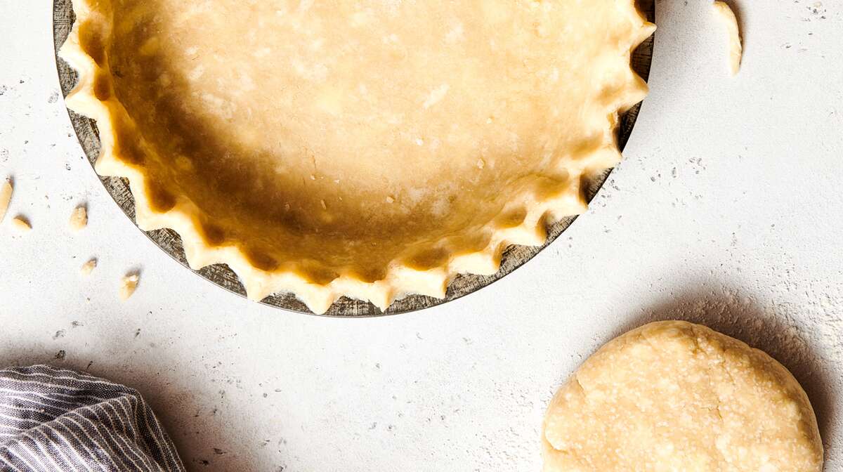 pie crust on a table