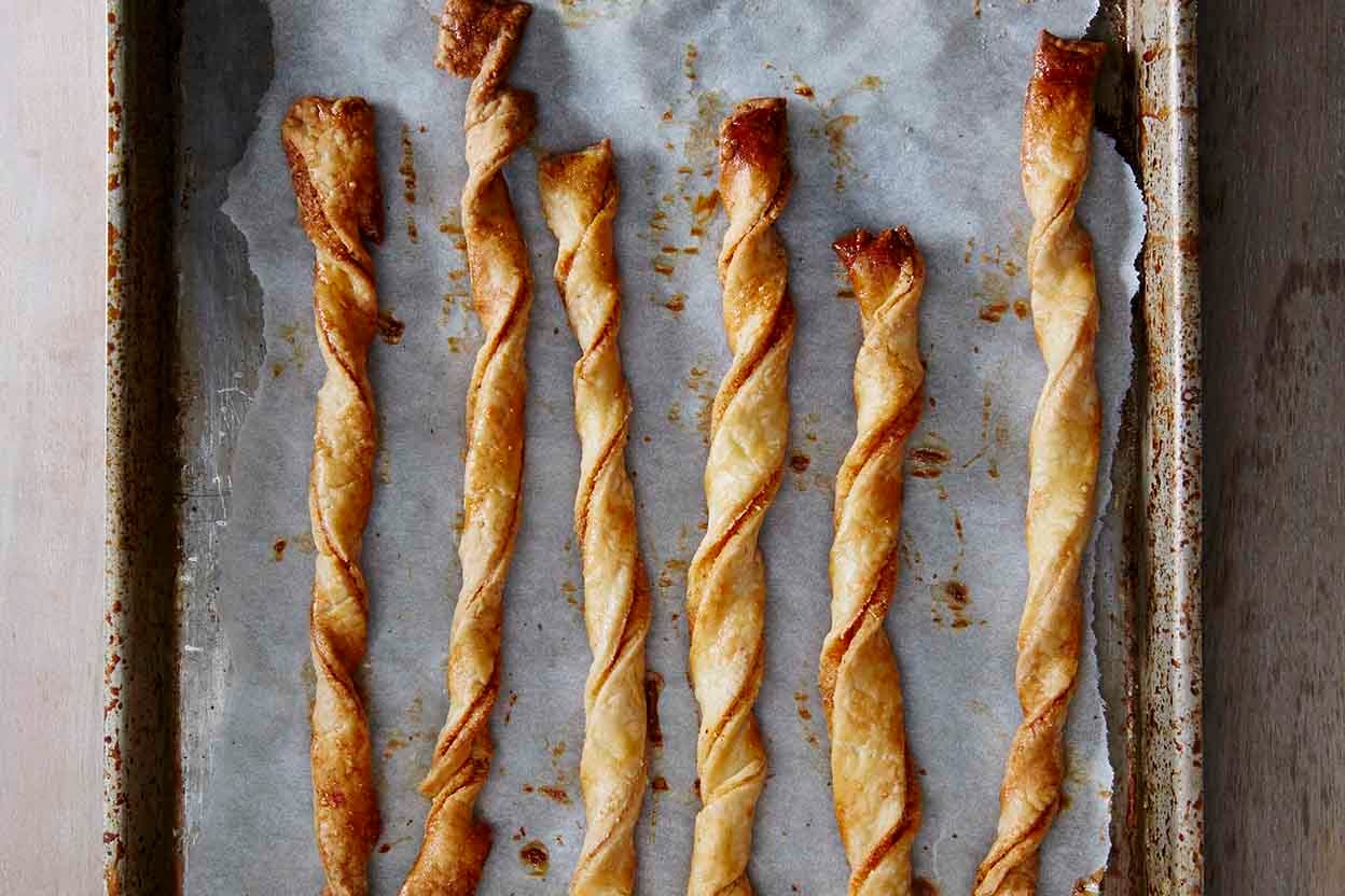 Flaky Cheese Twists