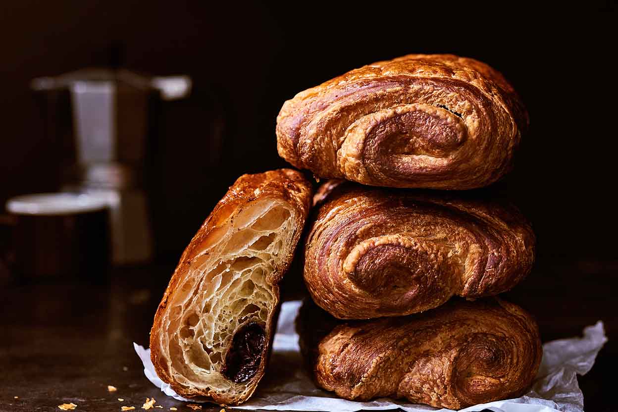 Sourdough Pain au Chocolat - Baking With Butter