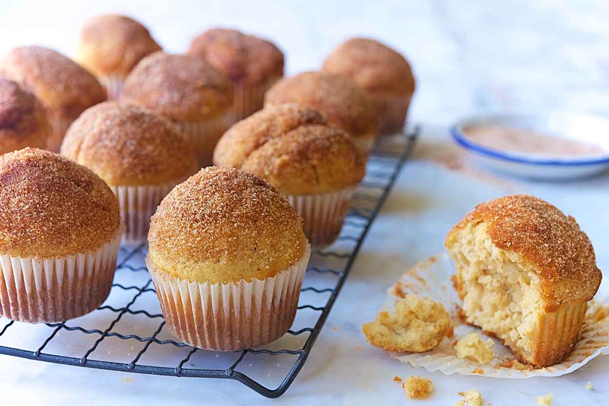 Doughnut Muffins Recipe | King Arthur Baking