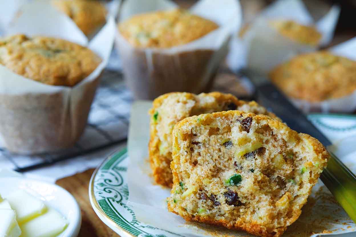 The Shipyard Galley's Zucchini Muffins