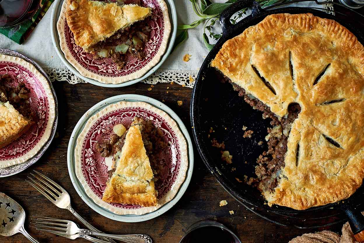 How to Make Classic Tourtière (Québec Pork Pie)