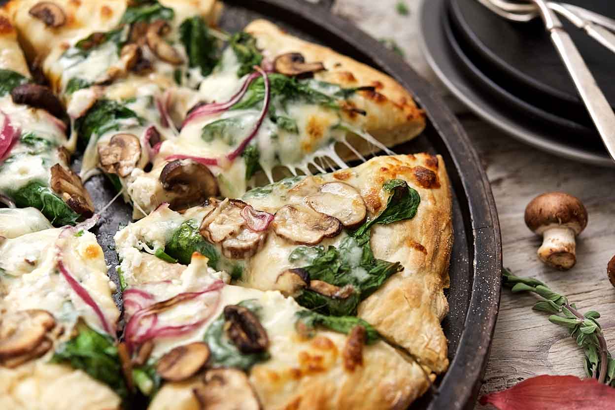 No-Knead Pizza Crust Recipe | King Arthur Baking