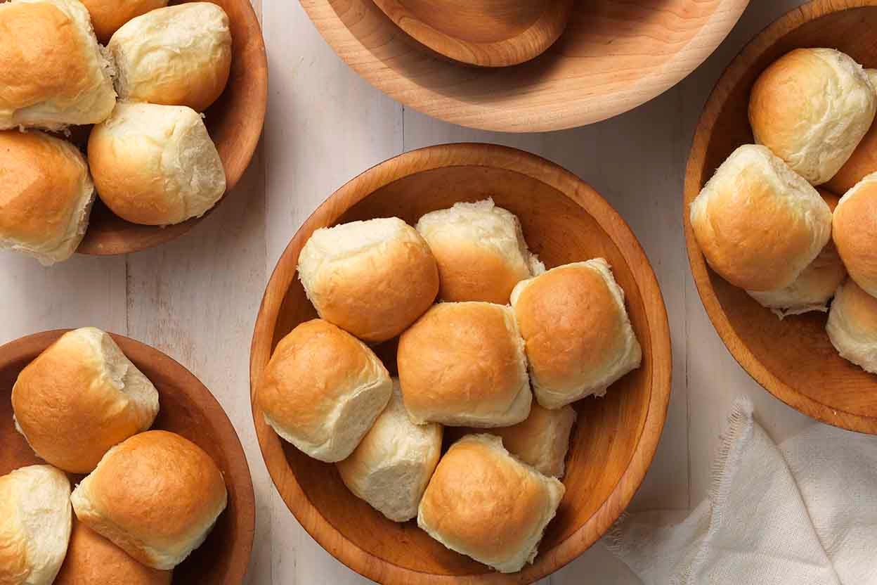 Dinner roll recipes.