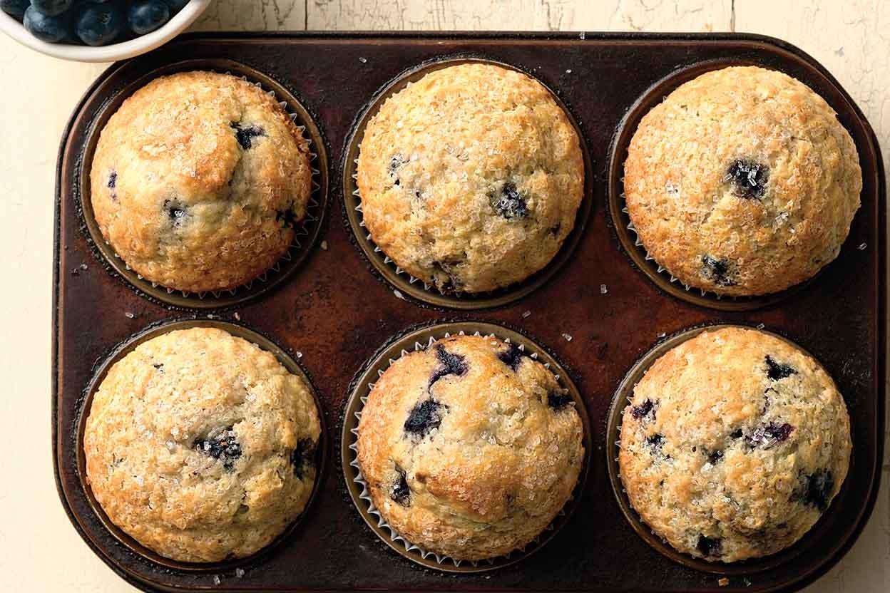 Easy Self Rising Blueberry Muffins King Arthur Baking