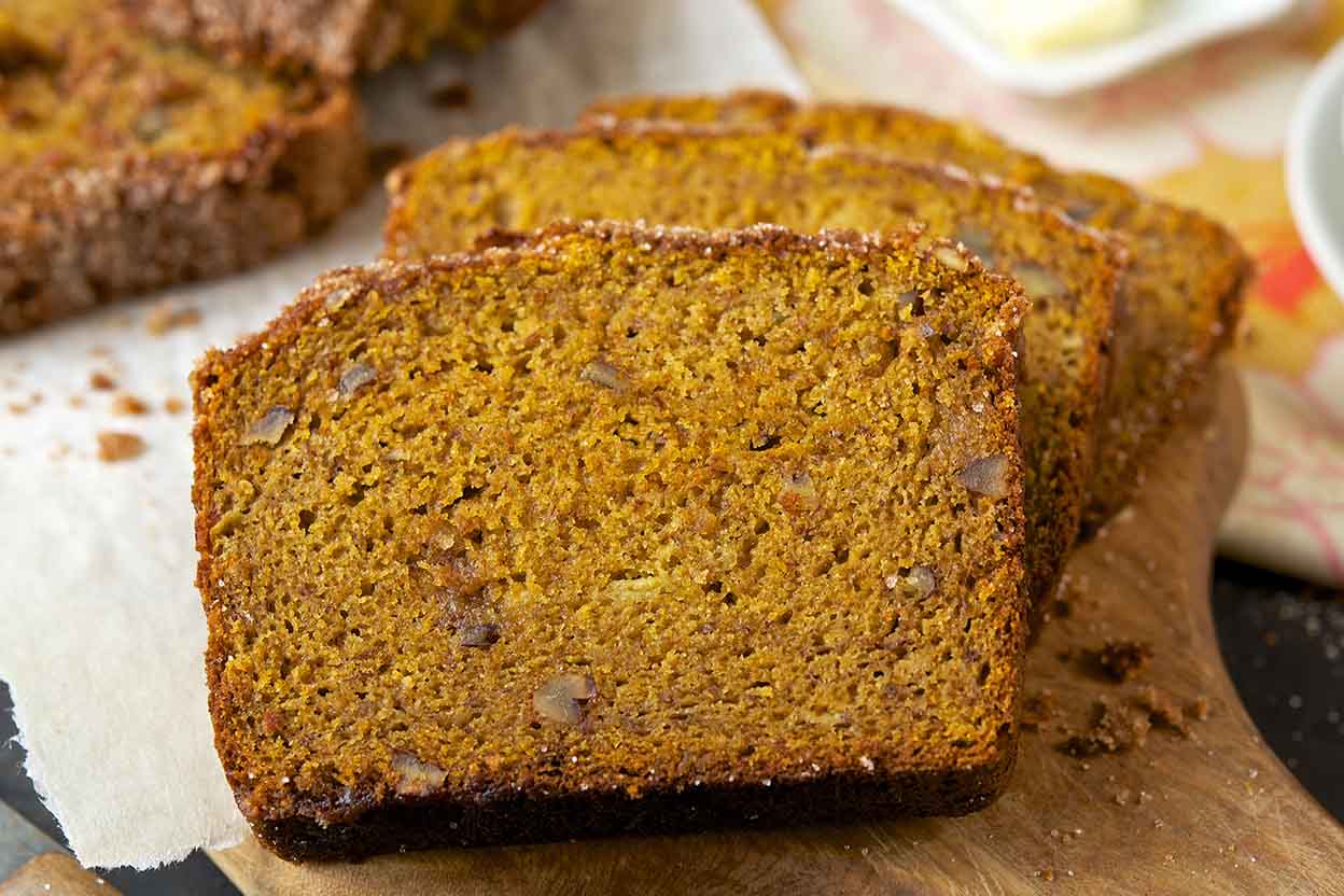 Easy Whole Grain PumpkinBanana Bread King Arthur Baking