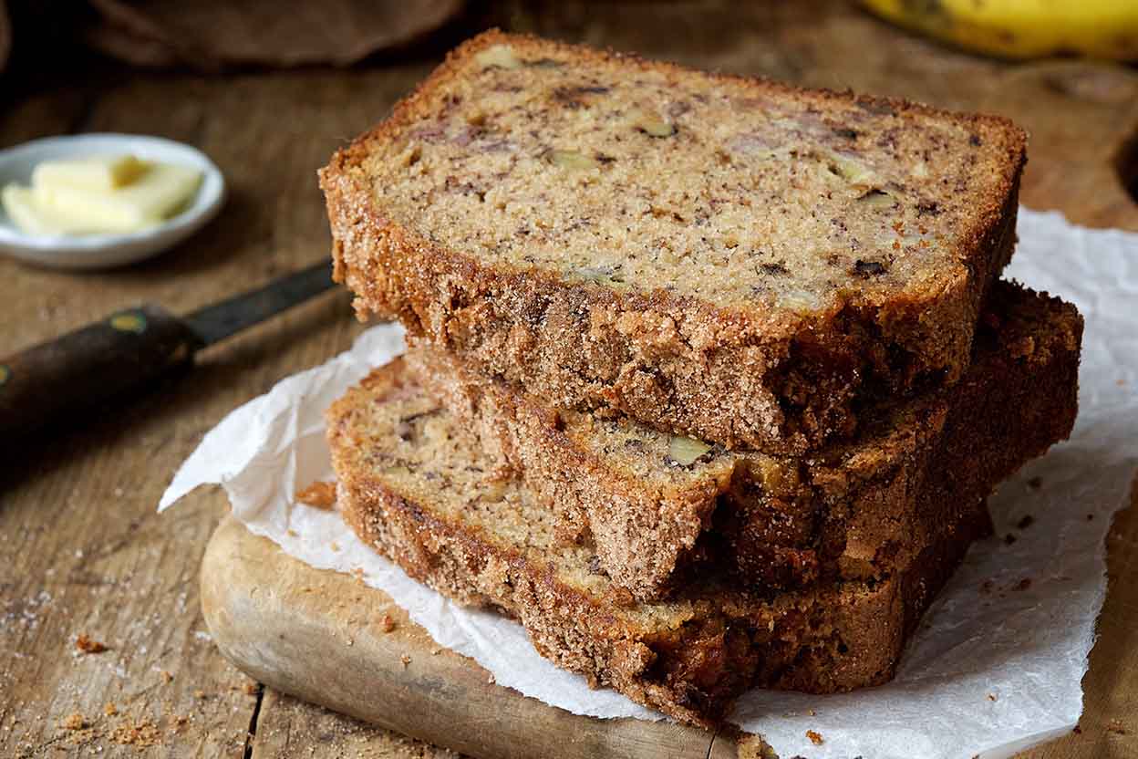 Banana Nut Bread Recipe With 5 Cups Of Bananas : Cinnamon Banana Bread Muffins Together As Family : So you would use about 240 grams of flour in.