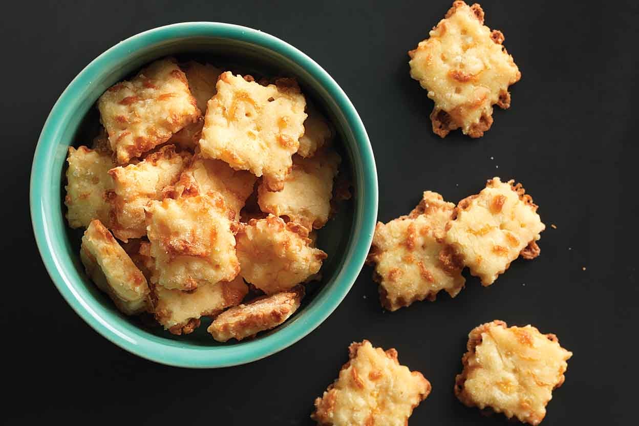 Gluten-Free Cheese Crackers-image