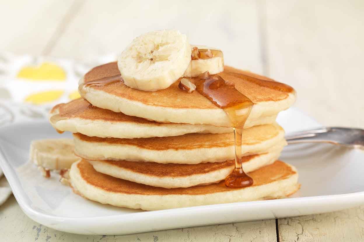 Gluten-Free Pancakes made with baking mix Recipe | King Arthur Baking