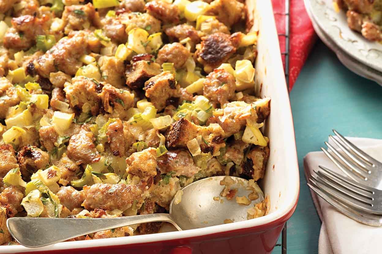 Sausage and Apple Stuffing Recipe