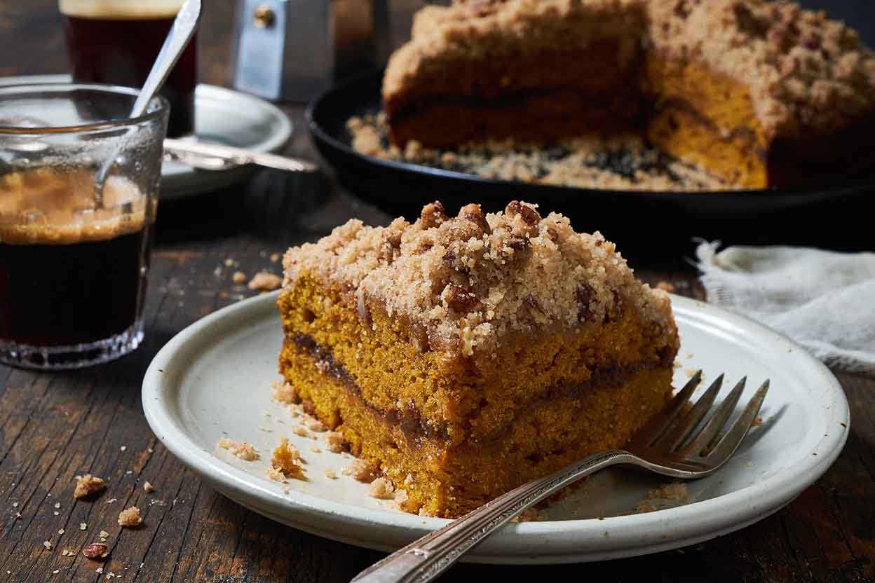 Pumpkin Coffee Cake - My Baking Addiction