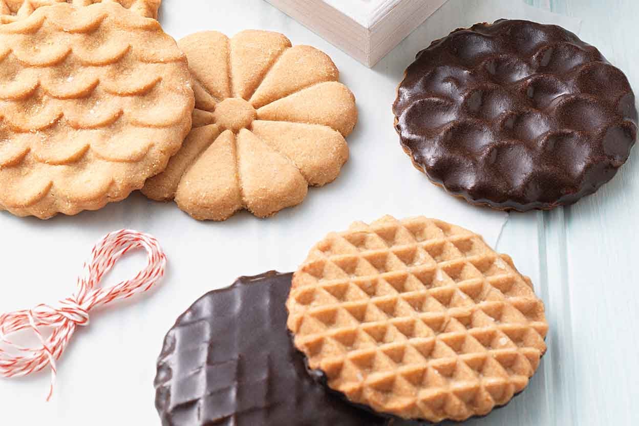 Peanut Butter Stamp Cookies King Arthur Baking