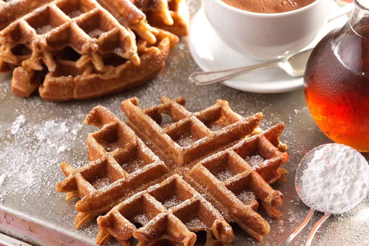 Gingerbread Waffles - Preppy Kitchen